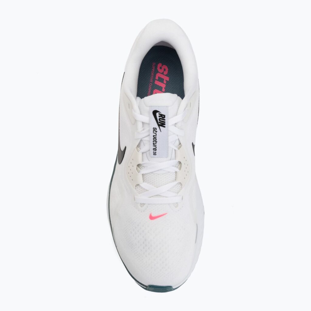 Кроссовки для бега Nike Structure 26 white/mineral slate/hyper pink/black