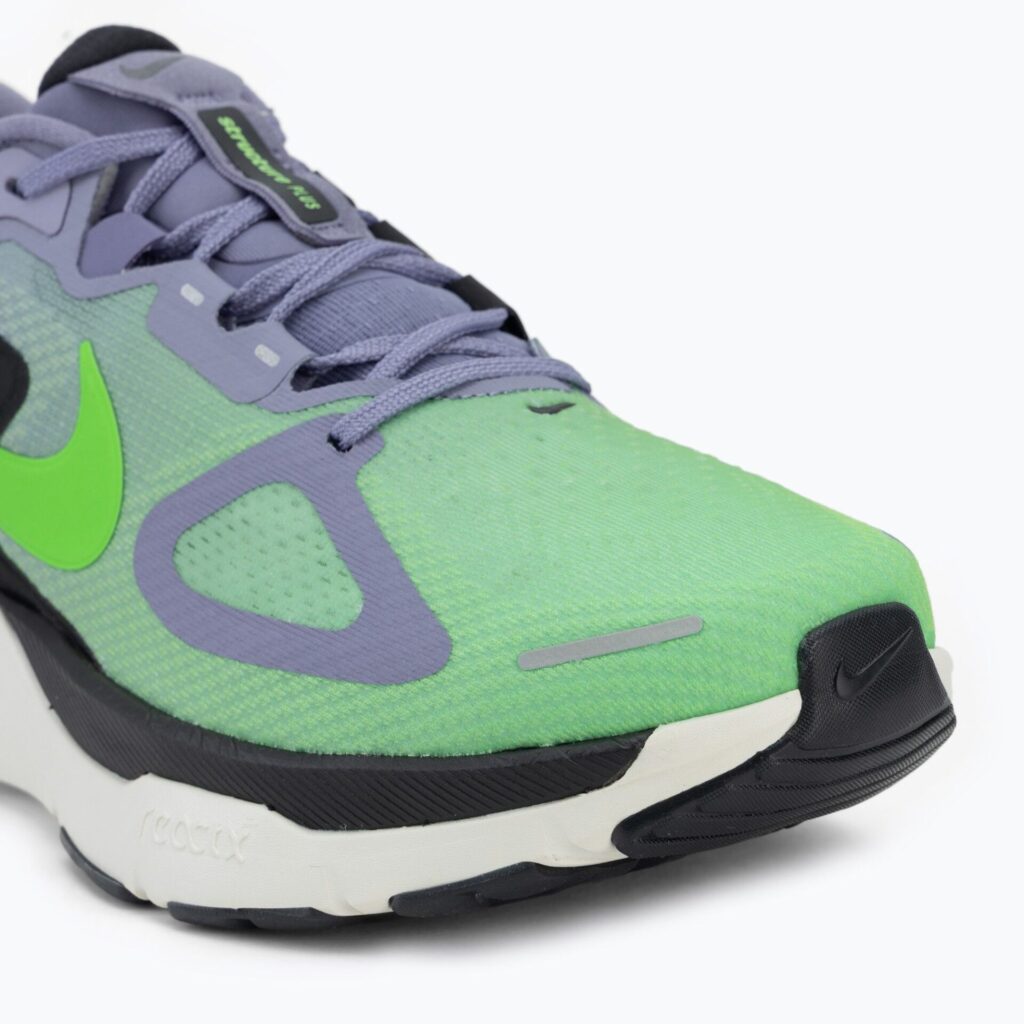 Кроссовки для бега Nike Structure Plus iron purple/off noir-sail/voltage green