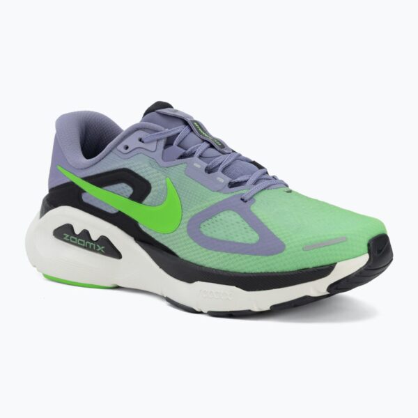 Кроссовки для бега Nike Structure Plus iron purple/off noir-sail/voltage green