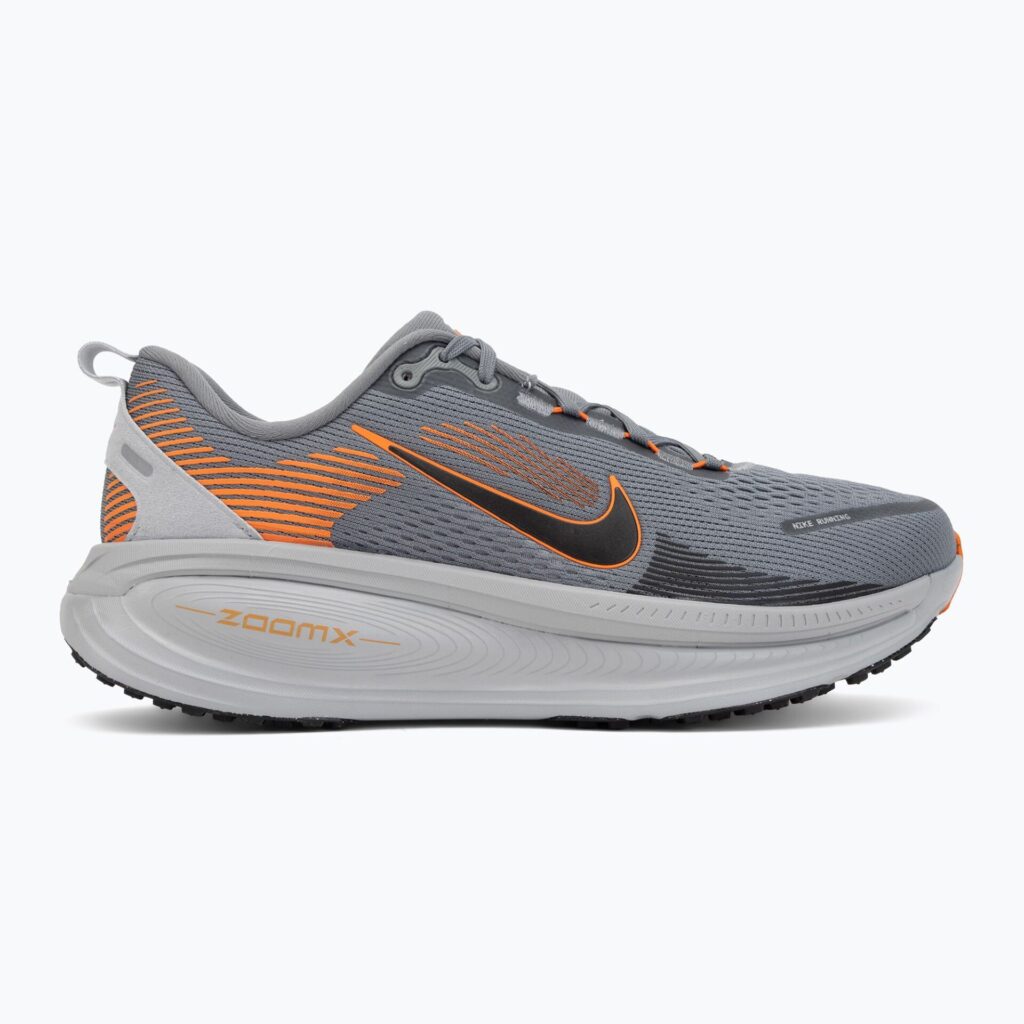 Кроссовки для бега Nike Vomero 18 cool grey/safety orange/wolf grey/black