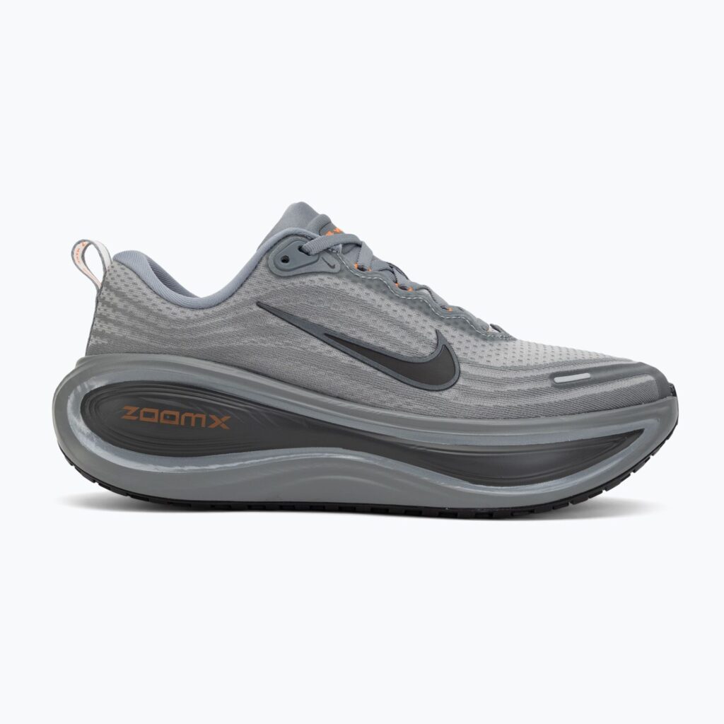 Кроссовки для бега Nike Vomero Plus cool grey/safety orange/black