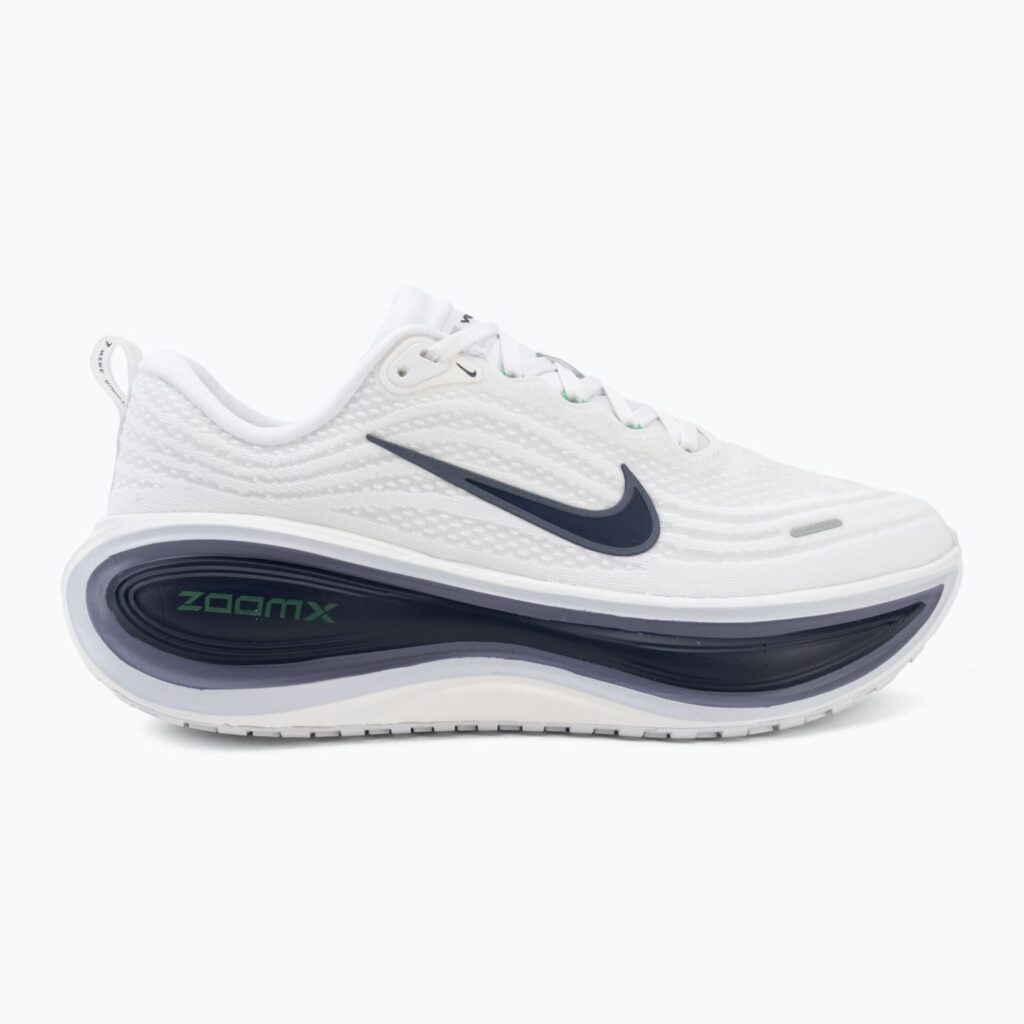 Кроссовки для бега Nike Vomero Plus white/green spark/midnight navy
