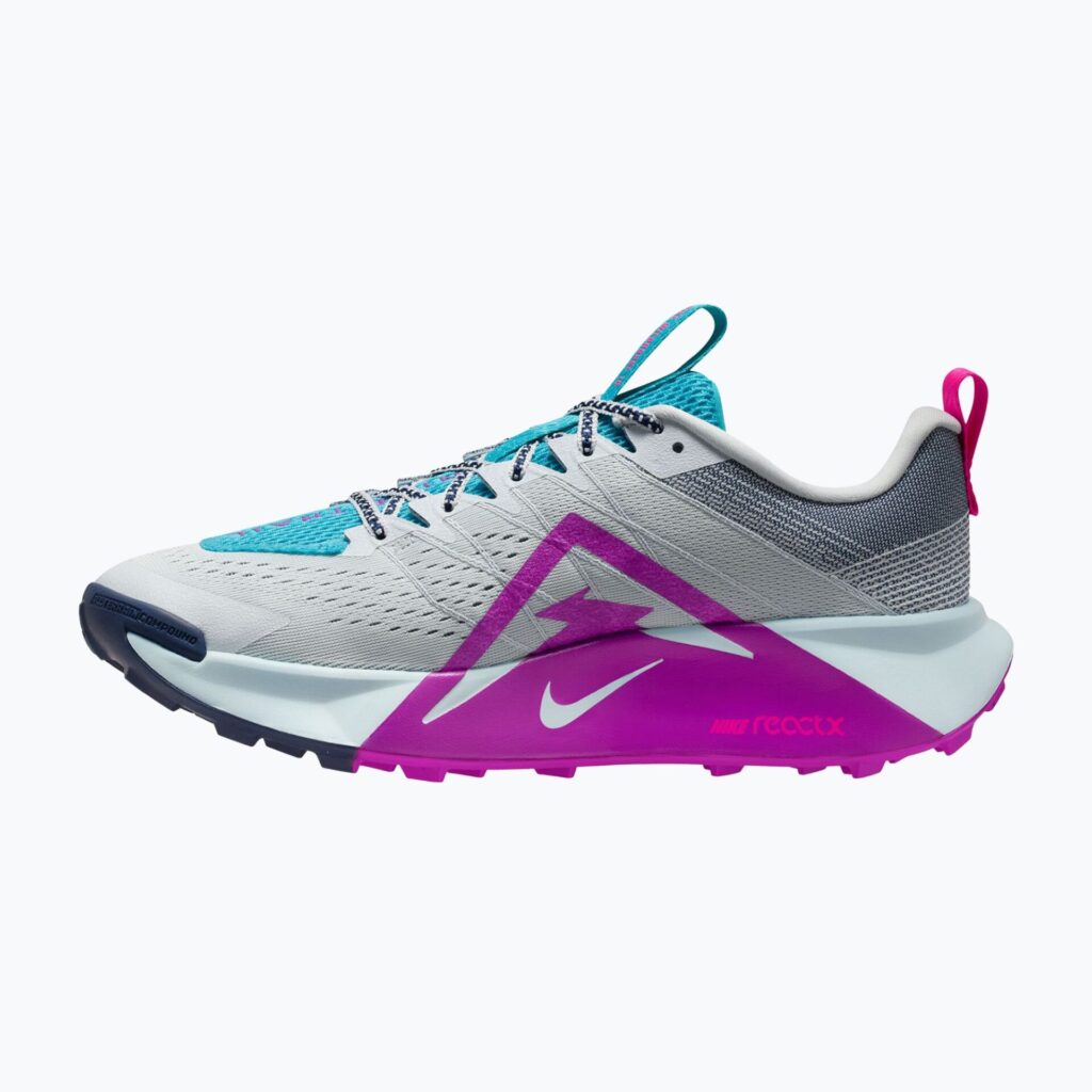 Кроссовки для бега Nike Wildhorse 10 pure platinum/midnight navy/vivid purple