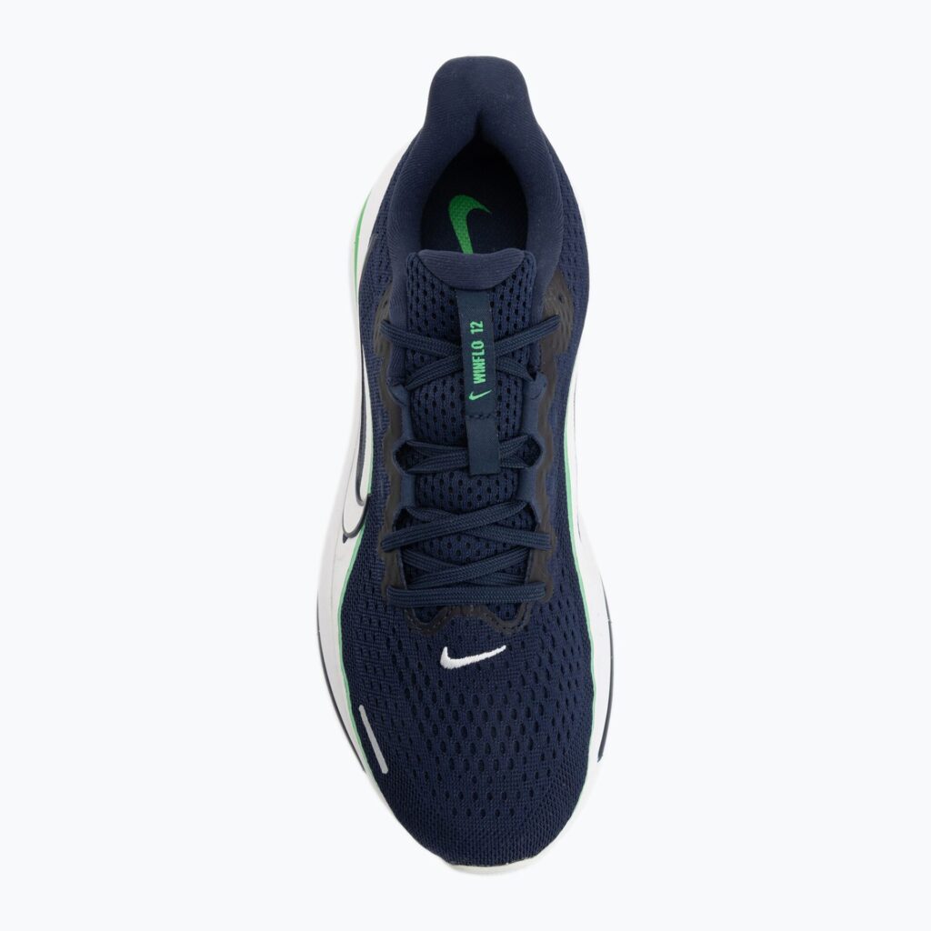 Кроссовки для бега Nike Winflo 12 midnight navy/green spark/summit white