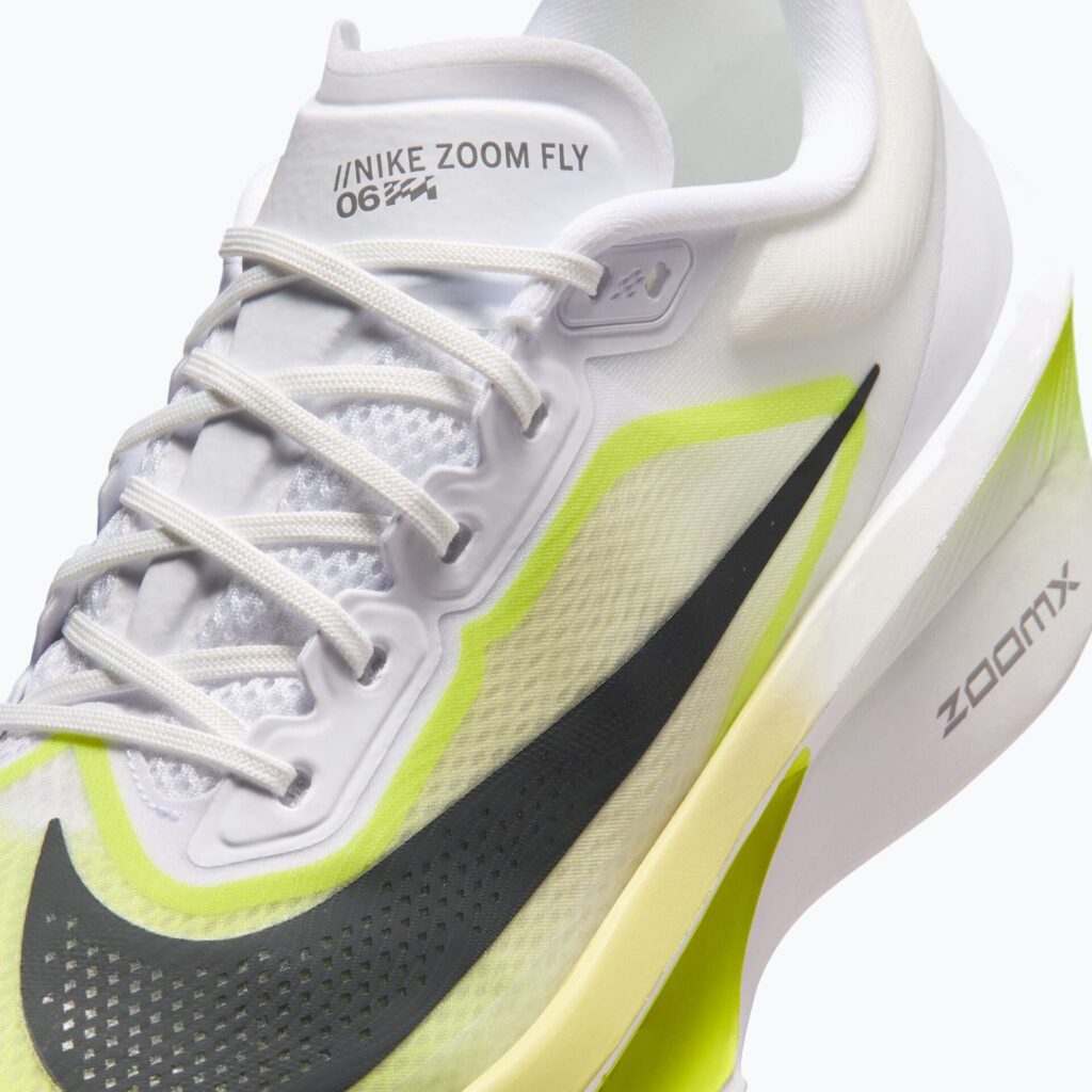 Кроссовки для бега Nike Zoom Fly 6 white/lemon venom/anthracite