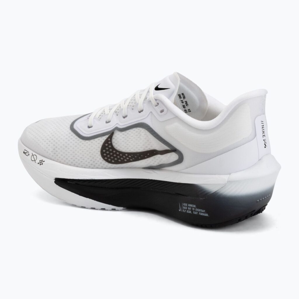 Кроссовки для бега Nike Zoom Fly 6 white/smoke grey/metallic silver/black