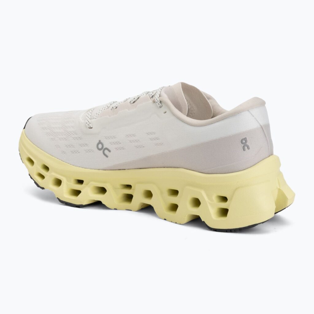 Кроссовки для бега On Cloudmonster 3 ivory/limelight