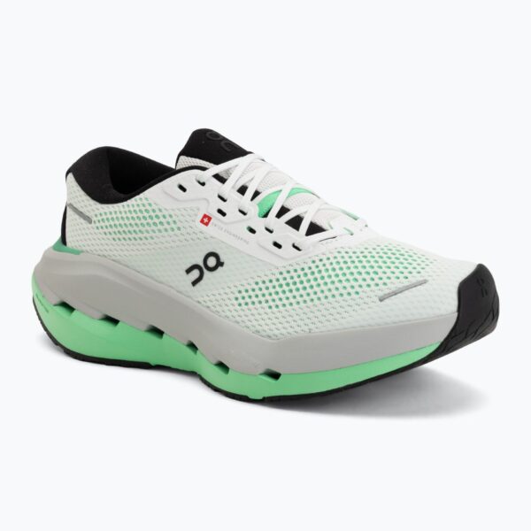 Кроссовки для бега On Cloudrunner 3 Max white/verdite
