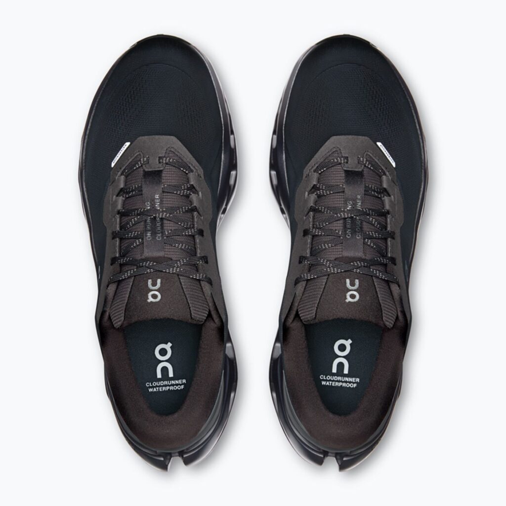 Кроссовки для бега On Cloudrunner 3 Waterproof black/black