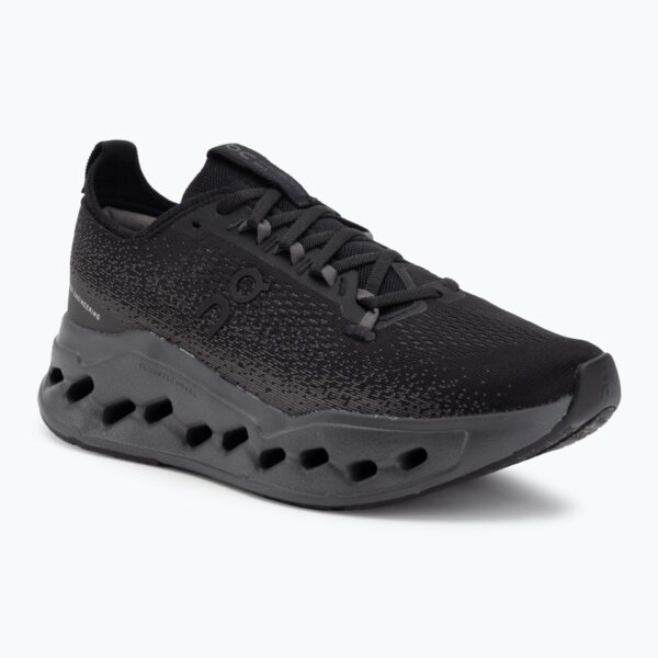 Кроссовки для бега On Cloudsurfer Max black/eclipse