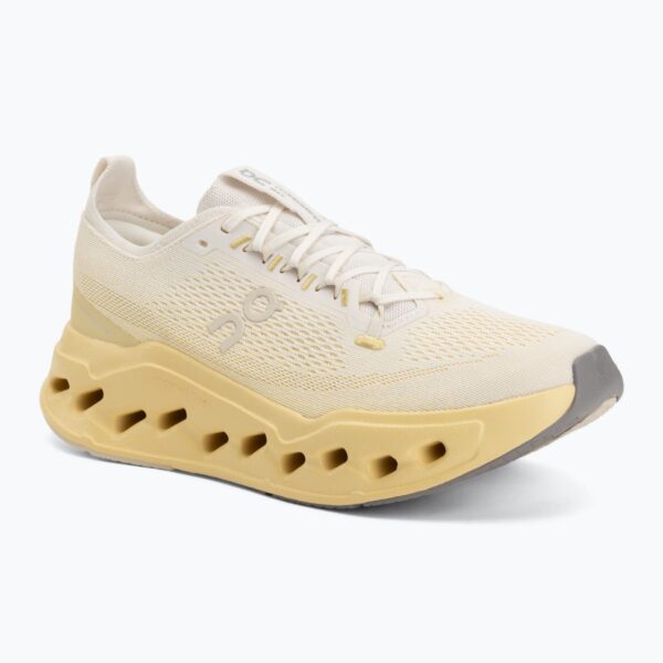Кроссовки для бега On Cloudsurfer Max ivory/dijon