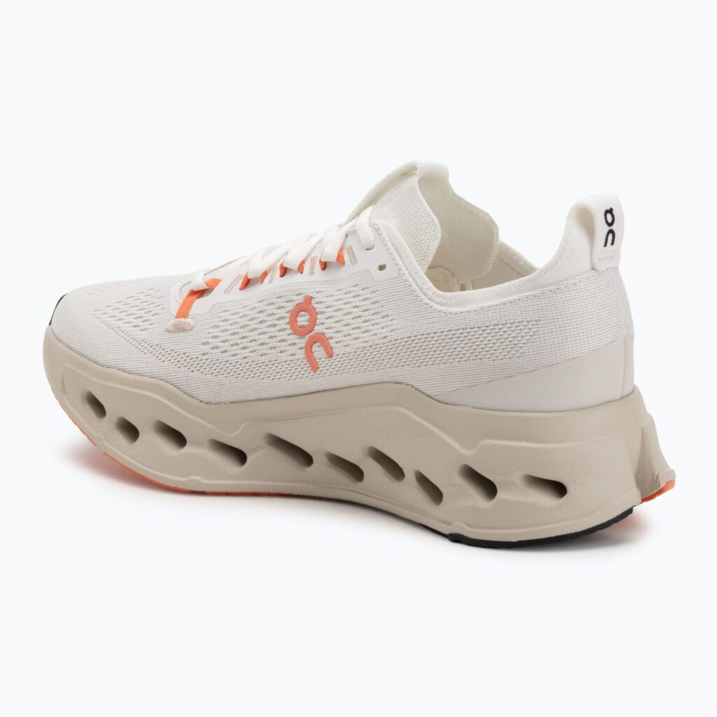 Кроссовки для бега On Cloudsurfer Max ivory/salmon