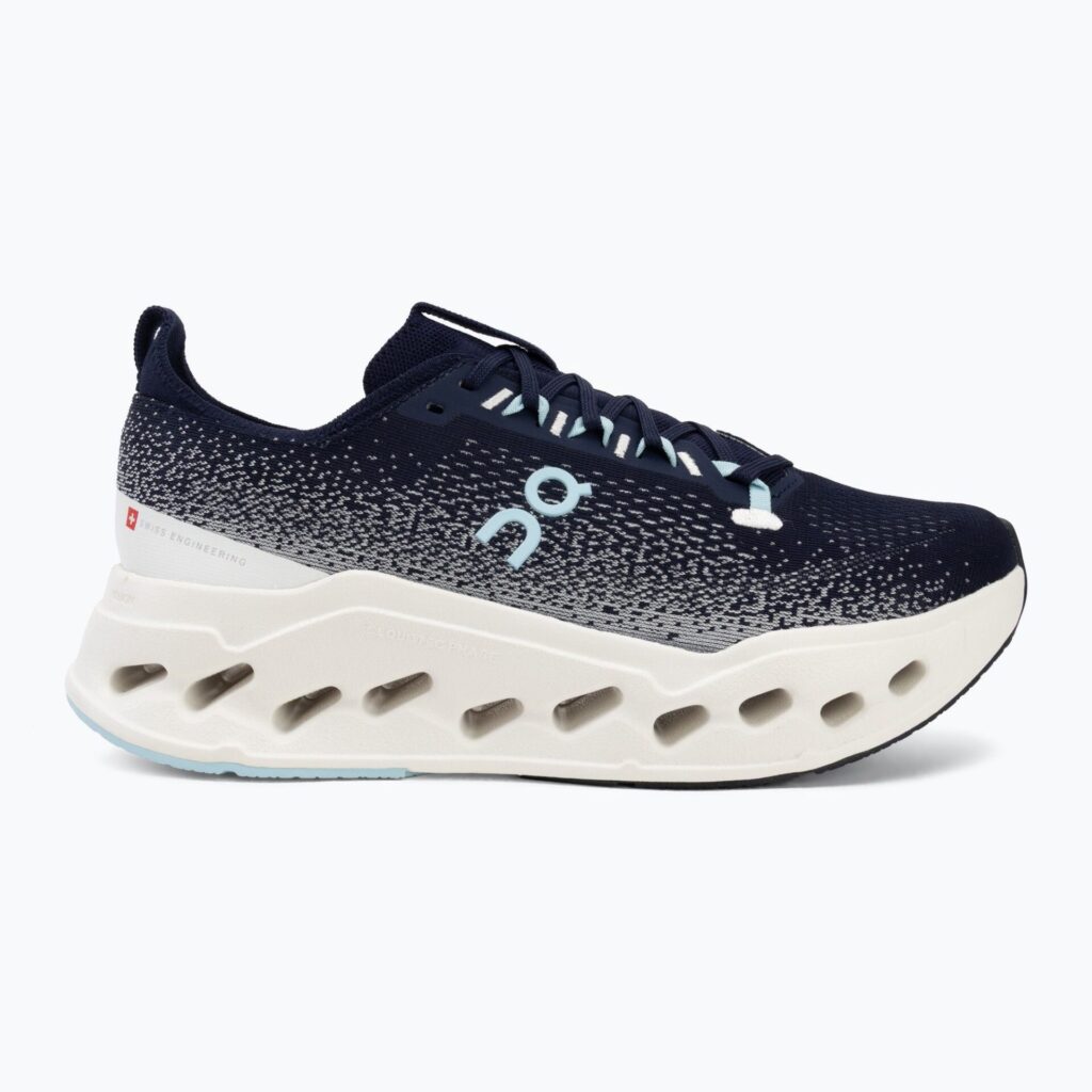 Кроссовки для бега On Cloudsurfer Max midnight/ivory