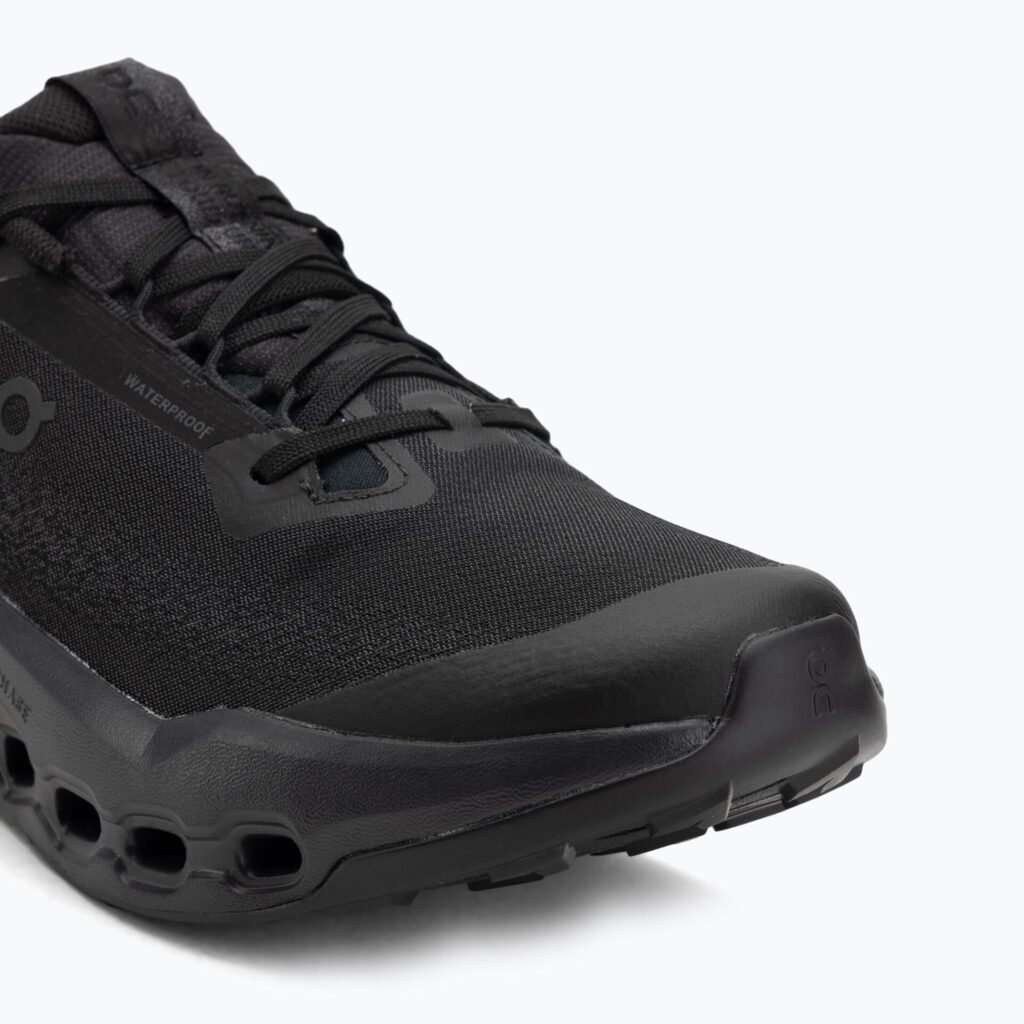 Кроссовки для бега On Cloudsurfer Trail 2 Waterproof black/black