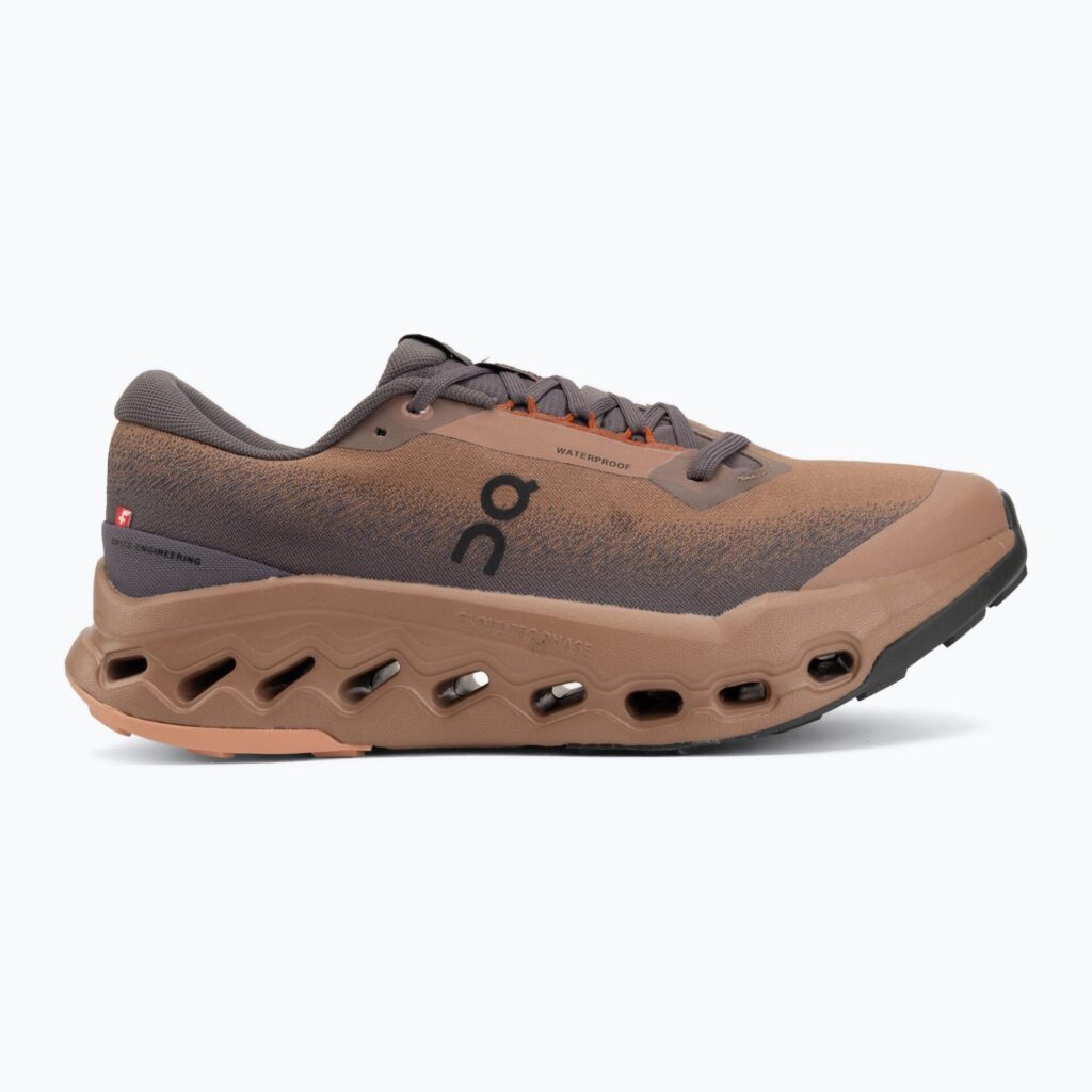 Кроссовки для бега On Cloudsurfer Trail 2 Waterproof portobello/pebble