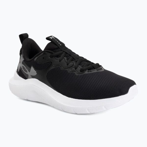Кроссовки мужские для бега Under Armour Phade RN 4 black/black/white