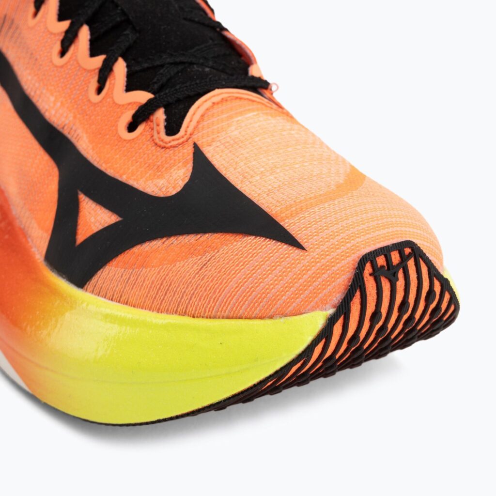 Кроссовки для бега Mizuno Hyperwarp Pure lava orange/black/lightning yellow