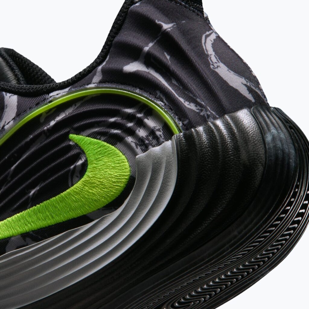 Баскетбольные кроссовки Nike Giannis Immortality 5 black/light smoke grey/volt
