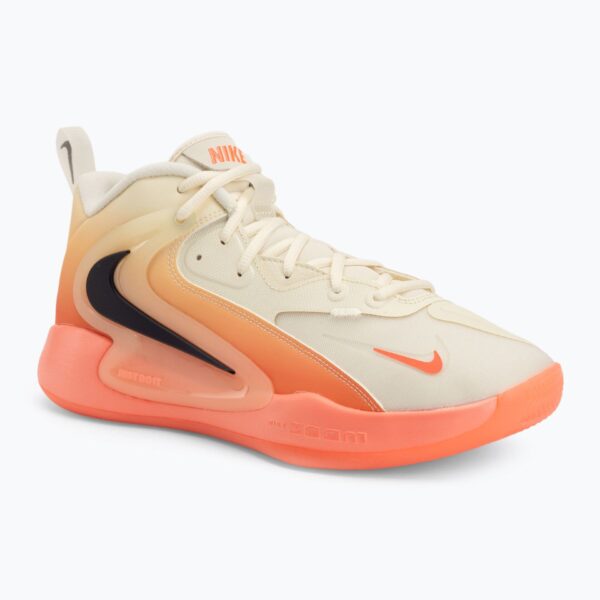 Волейбольные кроссовки Nike React Hyperset 2 SE coconout milk/cave purple/hot lava