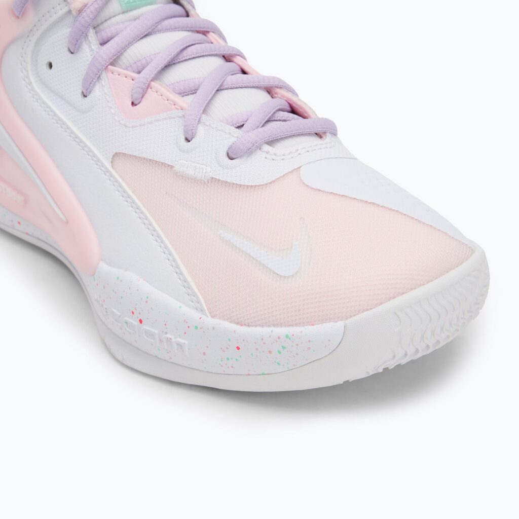 Волейбольные кроссовки Nike React Hyperset 2 SE white/hyper pink/mint foam/violet mist/pink foam