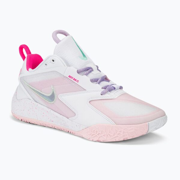 Волейбольные кроссовки Nike Zoom Hyperace 3 SE white/hyper pink/mint foam/violet mist/pink foam