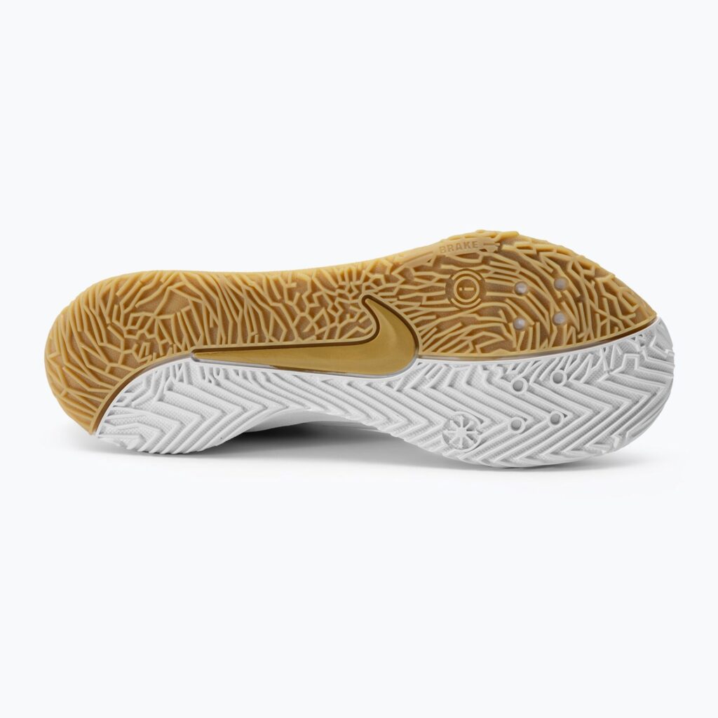 Волейбольные кроссовки Nike Zoom Hyperace 3 white/mtlc gold-photon dust