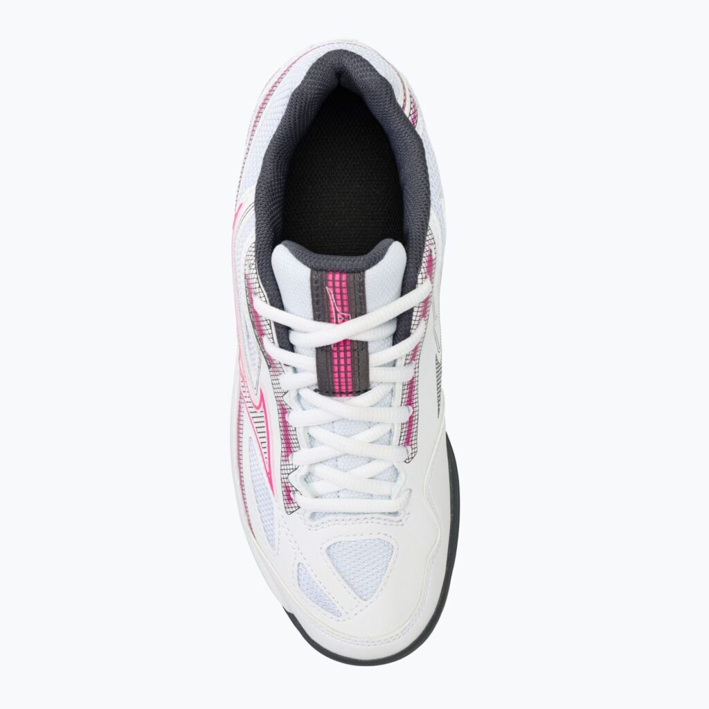 Женские Теннисные кроссовки Mizuno Break Shot 4 AC white/pink tetra/turbulence