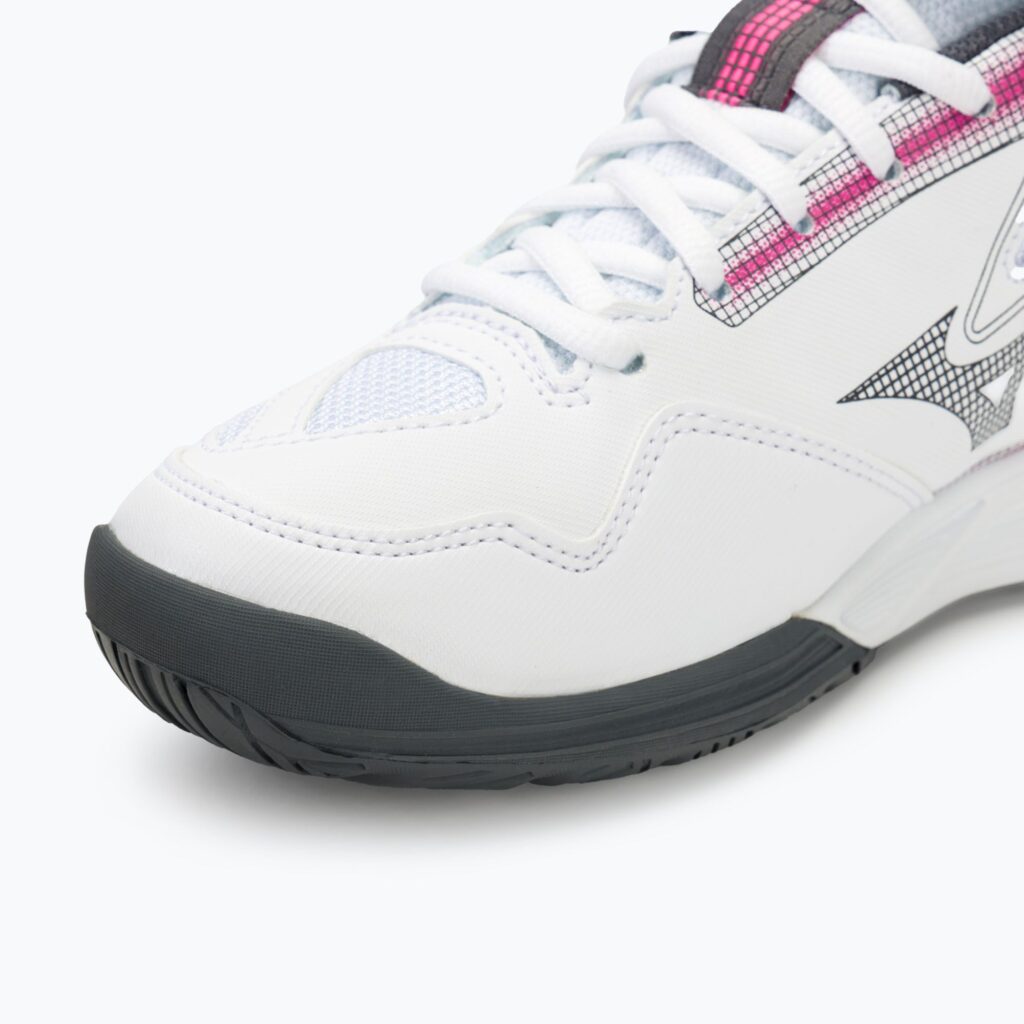 Женские Теннисные кроссовки Mizuno Break Shot 4 AC white/pink tetra/turbulence