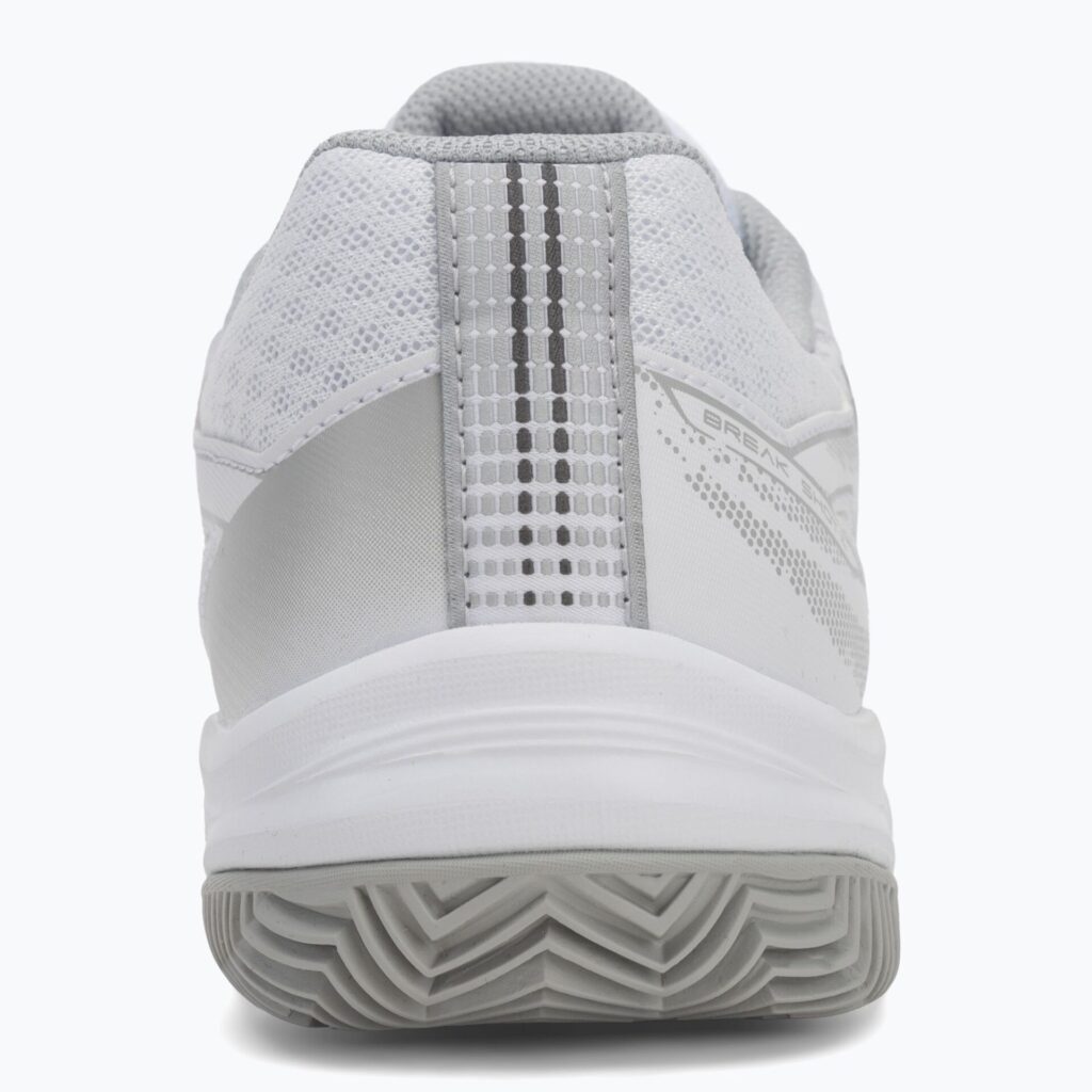 Женские теннисные кроссовки Mizuno Break Shot 5 CC white/ ultimate gray/ harbor mist