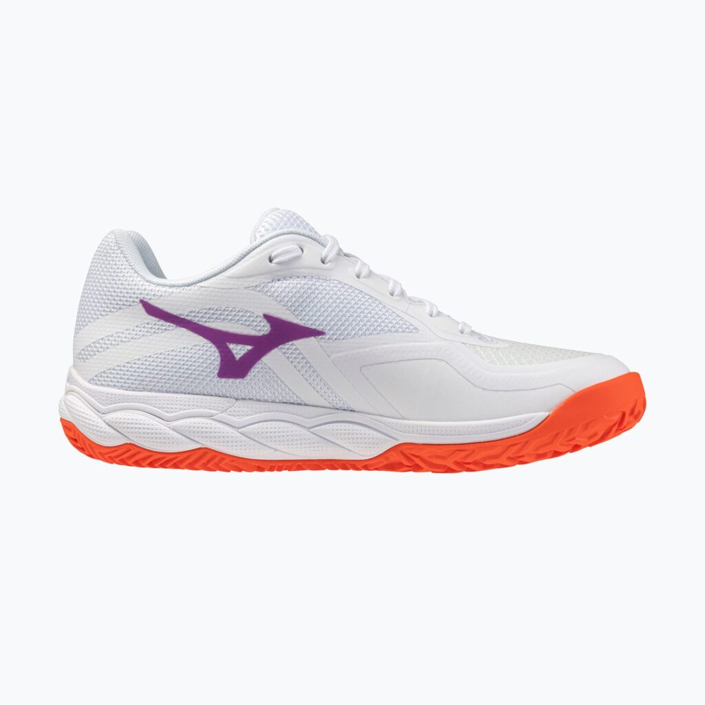 Теннисные кроссовки Mizuno Wave Enforce Court 2 CC white/dahlia/sunstone