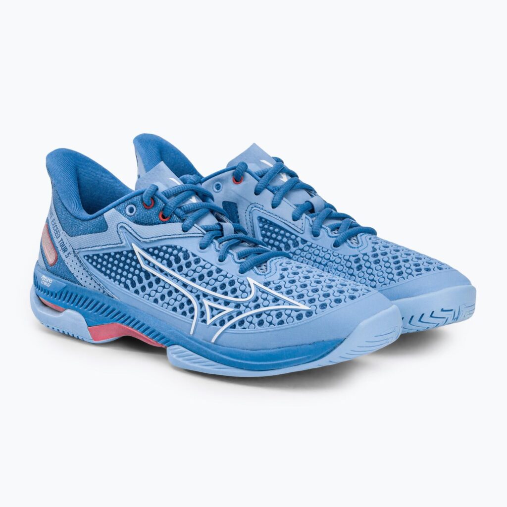 Женские Теннисные кроссовки Mizuno Wave Exceed Tour 5 AC dutch cana/white/tea rose