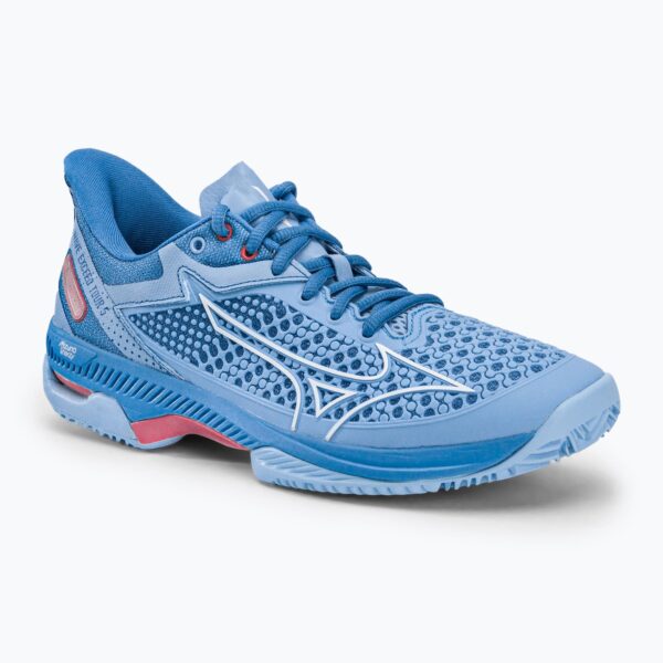 Женские Теннисные кроссовки Mizuno Wave Exceed Tour 5 CC dutch cana/white/tea rose