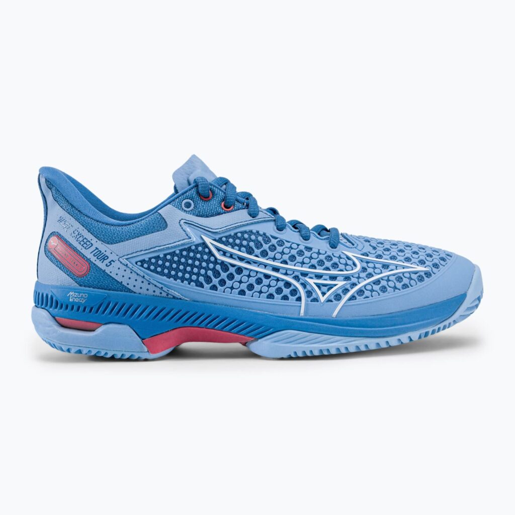 Женские Теннисные кроссовки Mizuno Wave Exceed Tour 5 CC dutch cana/white/tea rose
