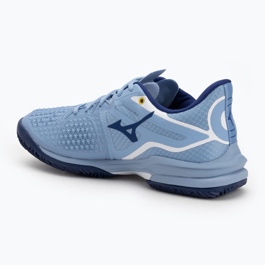 Женские теннисные кроссовки Mizuno Wave Exceed Tour 6 CC bel air blue/ bellwether blue/ white