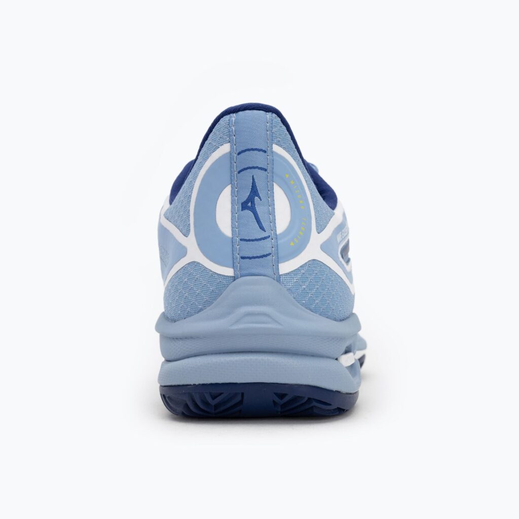 Женские теннисные кроссовки Mizuno Wave Exceed Tour 6 CC bel air blue/ bellwether blue/ white