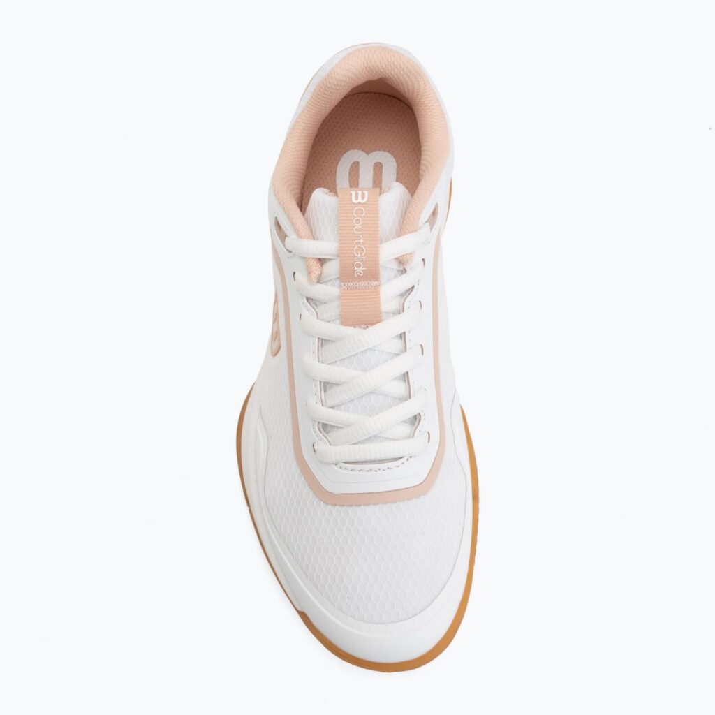 Женские теннисные кроссовки Wilson Courtglide white/cameo rose/gum