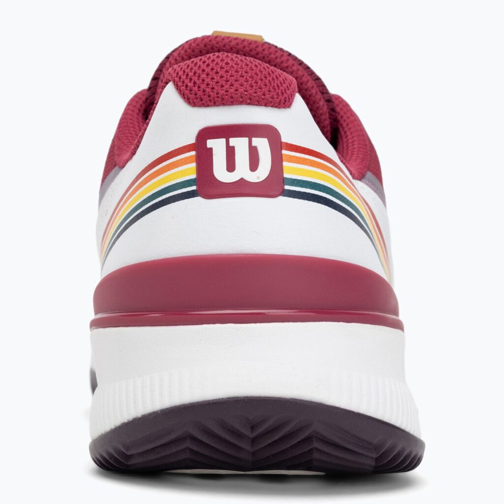 Теннисные кроссовки женские Wilson Intrigue Pro Clay W RG beaujolais/ white/ plum perfect