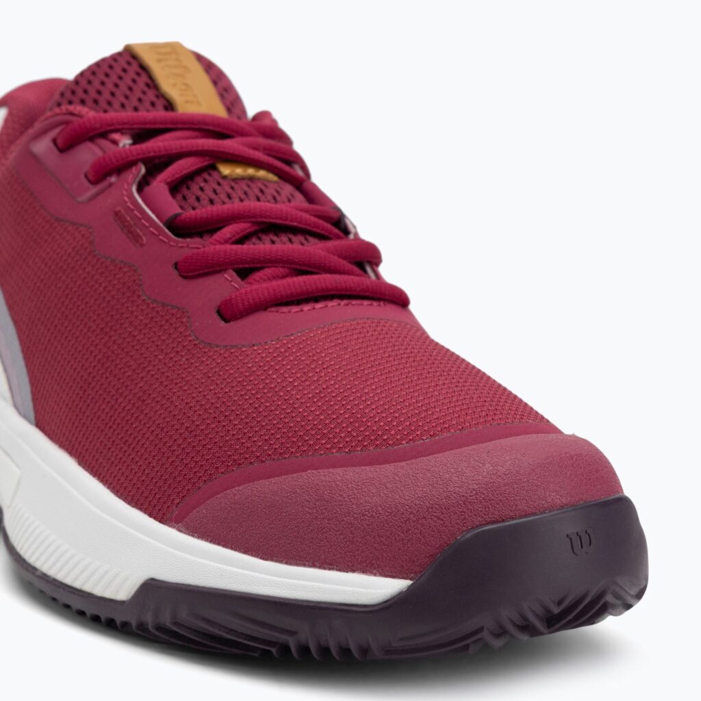 Теннисные кроссовки женские Wilson Intrigue Pro Clay W RG beaujolais/ white/ plum perfect