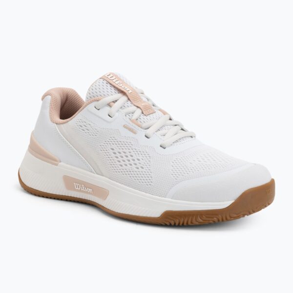 Женские теннисные кроссовки Wilson Intrigue Pro white/cameo rose/gum