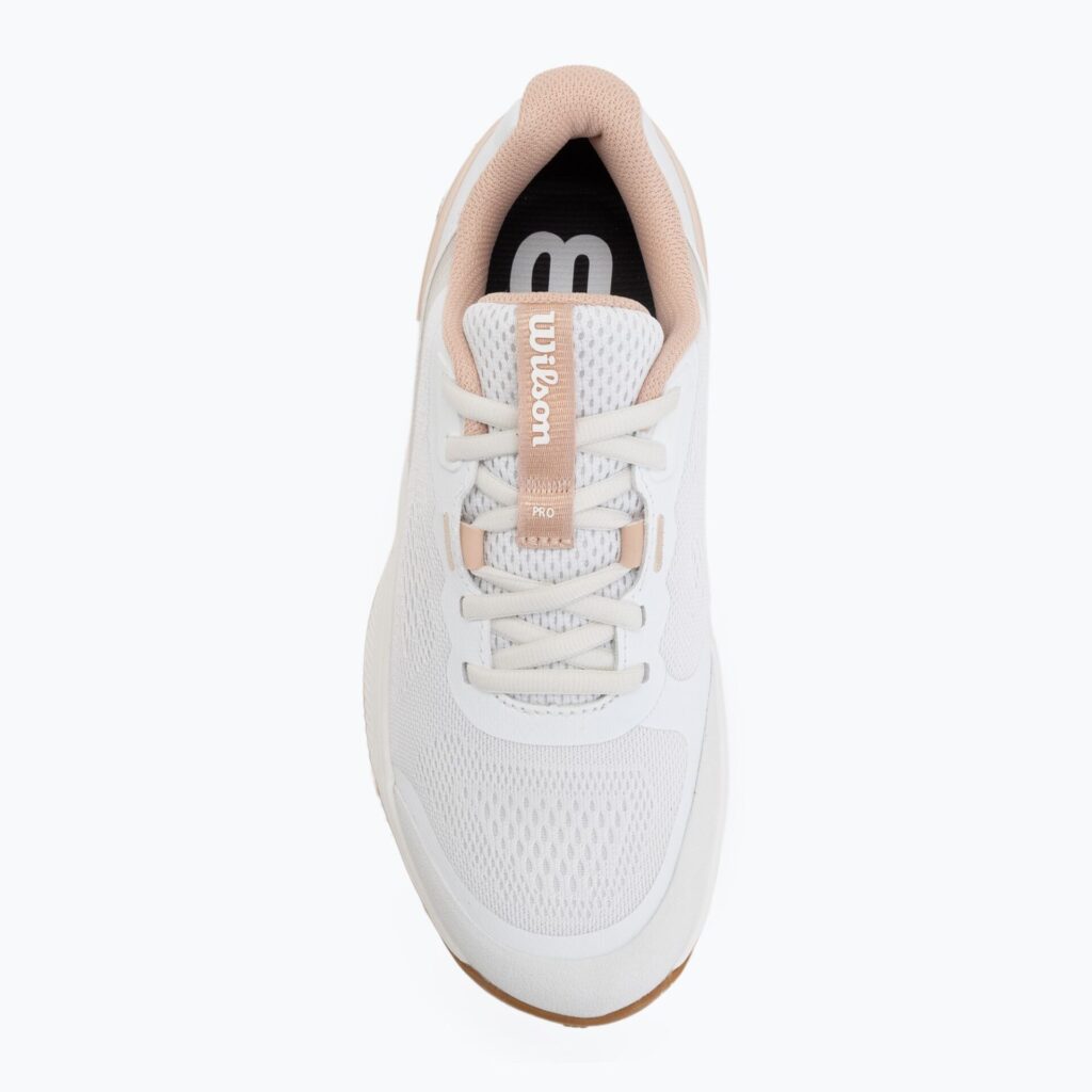 Женские теннисные кроссовки Wilson Intrigue Pro white/cameo rose/gum