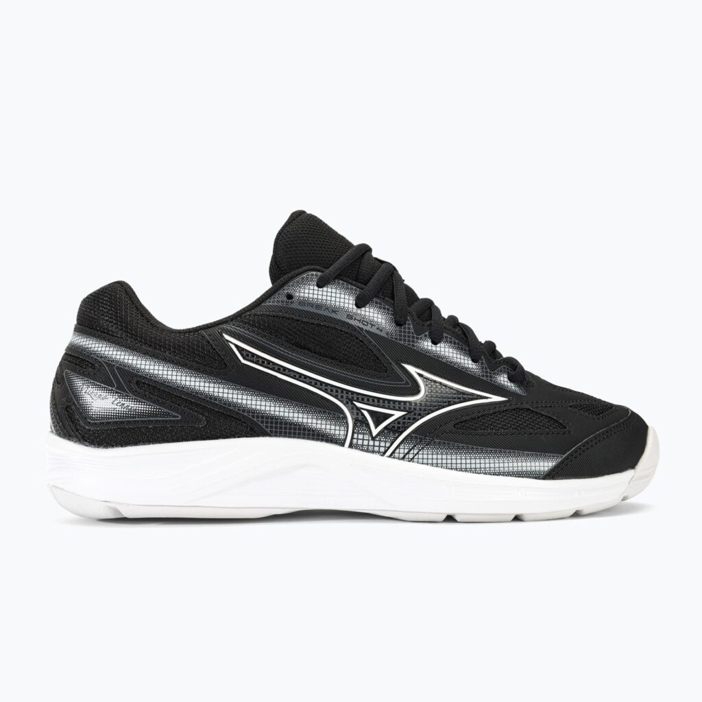 Теннисные кроссовки Mizuno Break Shot 4 CS black/white/harbor mist