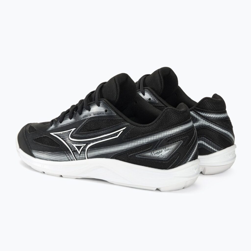 Теннисные кроссовки Mizuno Break Shot 4 CS black/white/harbor mist