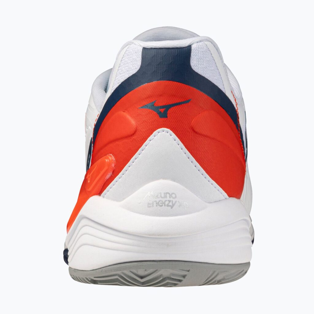 Теннисные кроссовки Mizuno Neo Ace CC white/insignia blue/orange