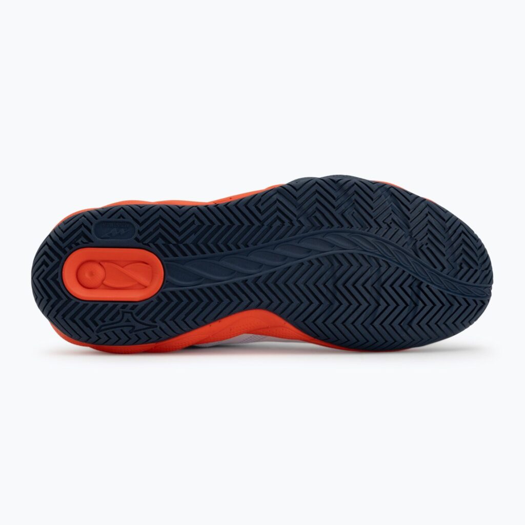 Теннисные кроссовки Mizuno Wave Enforce Court 2 AC white/insignia blue/orange