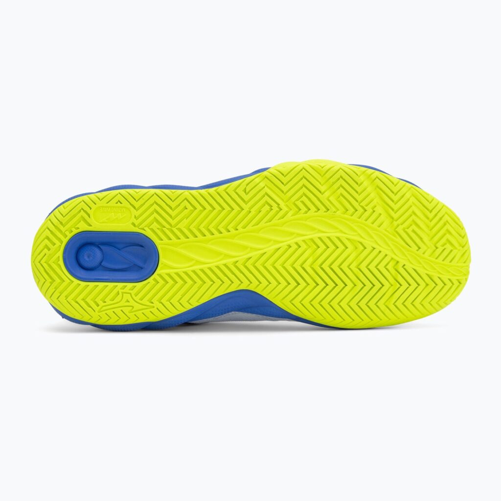 Теннисные кроссовки Mizuno Wave Enforce Court AC white/dazzling blue/ lightning