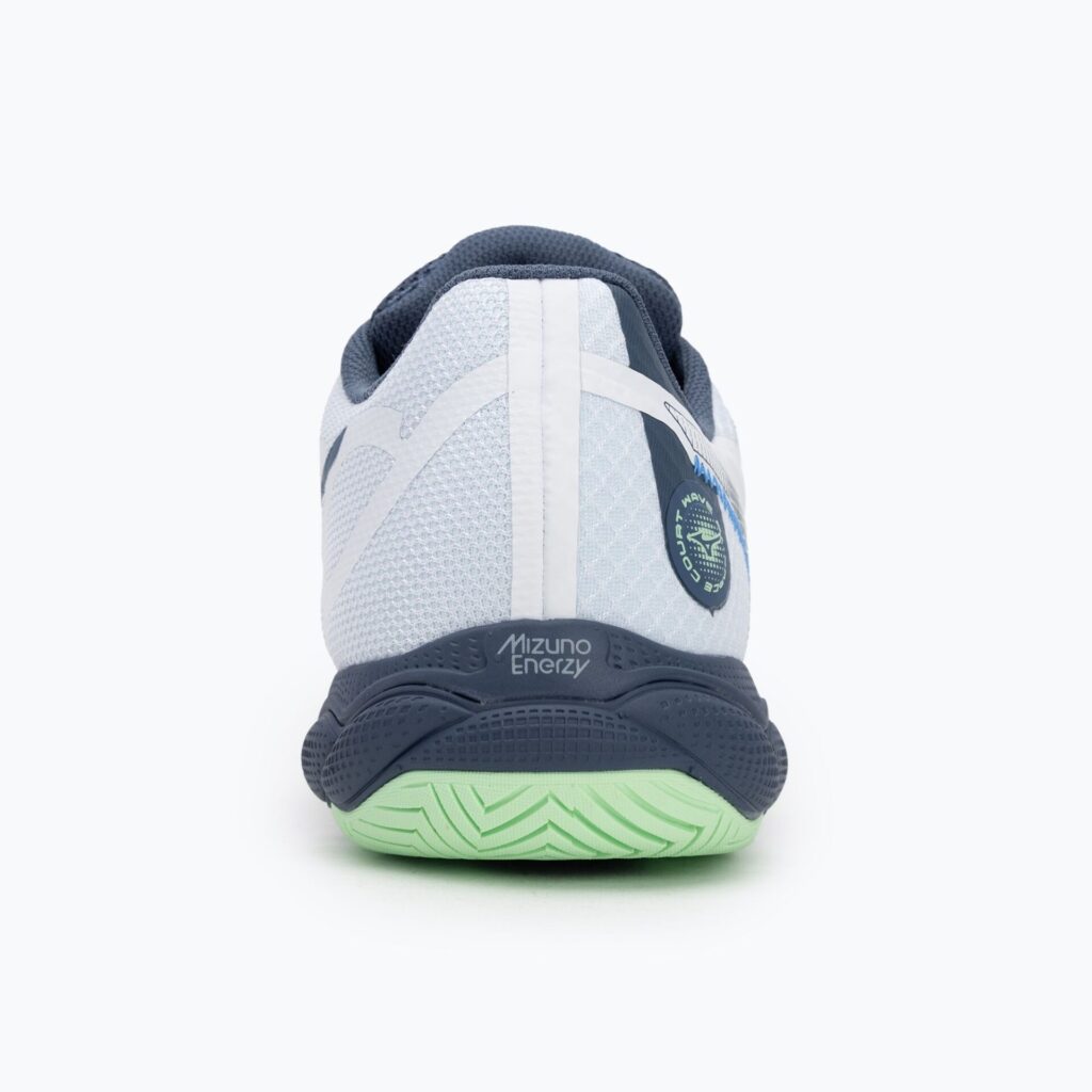 Теннисные кроссовки Mizuno Wave Enforce Court AC white/ vintage indigo/ neo mint