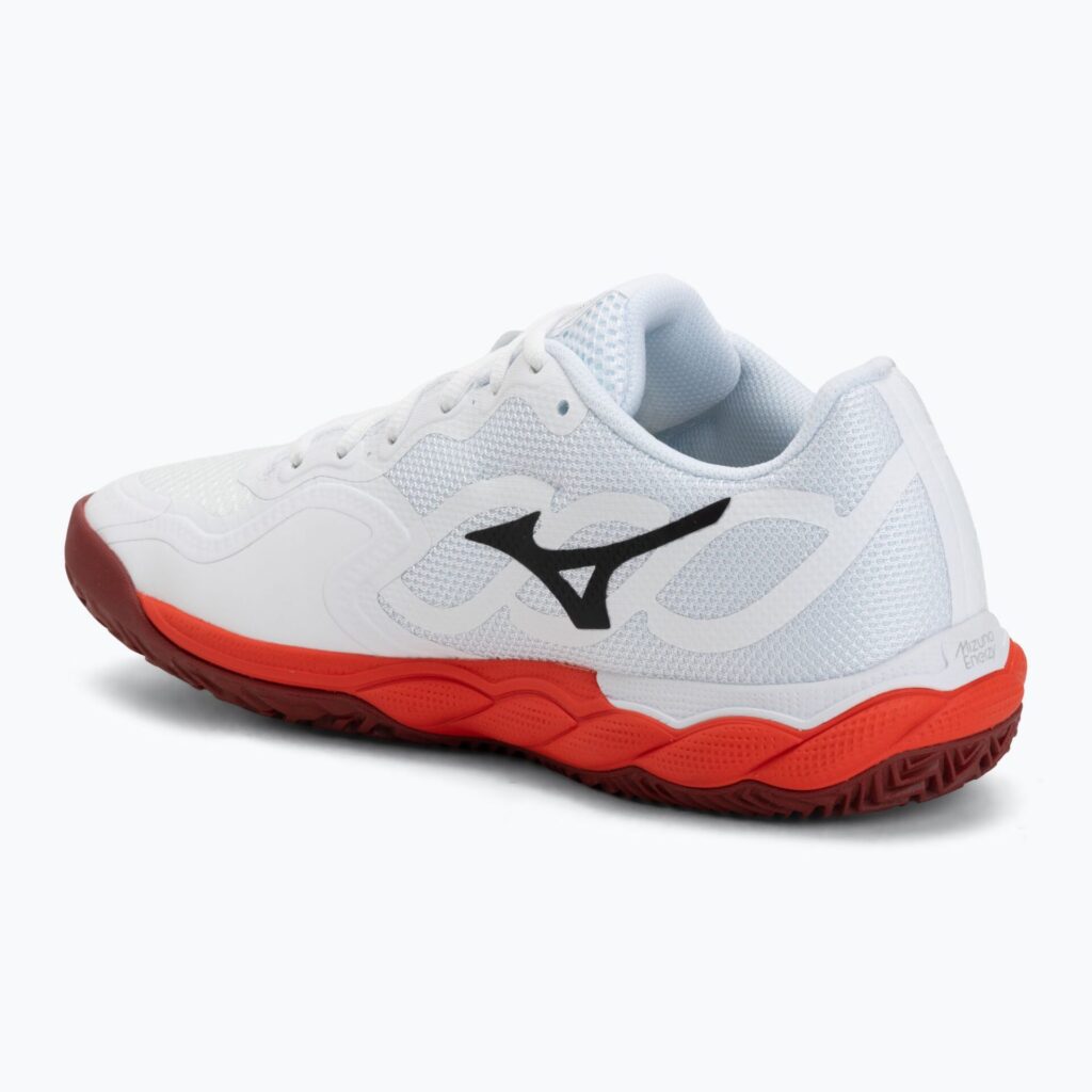 Теннисные кроссовки Mizuno Wave Enforce Court CC fiery red/white/sun-dried tomato