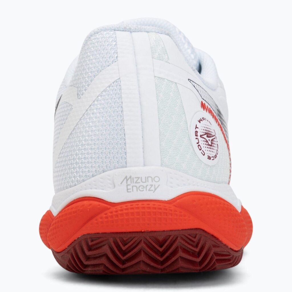 Теннисные кроссовки Mizuno Wave Enforce Court CC fiery red/white/sun-dried tomato
