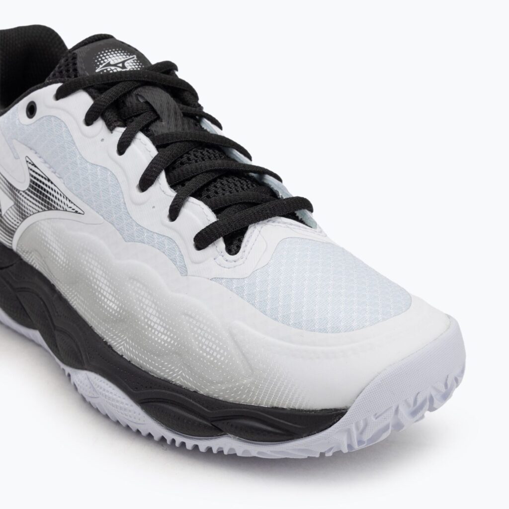 Теннисные кроссовки Mizuno Wave Enforce Court CC white/ black/ iron gate