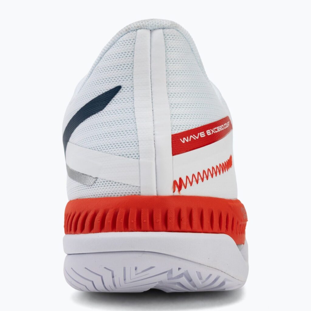 Теннисные кроссовки Mizuno Wave Exceed Court AC white/insignia blue/orange